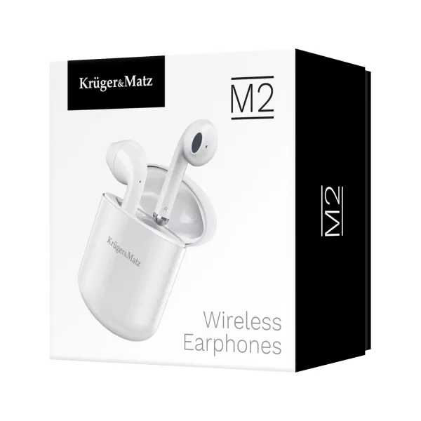 Slúchadlá do uší bezdrôtové TWS Krűger&Matz  M2
