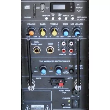 Ibiza Sound PORT10VHF-BT prenosný PA systém