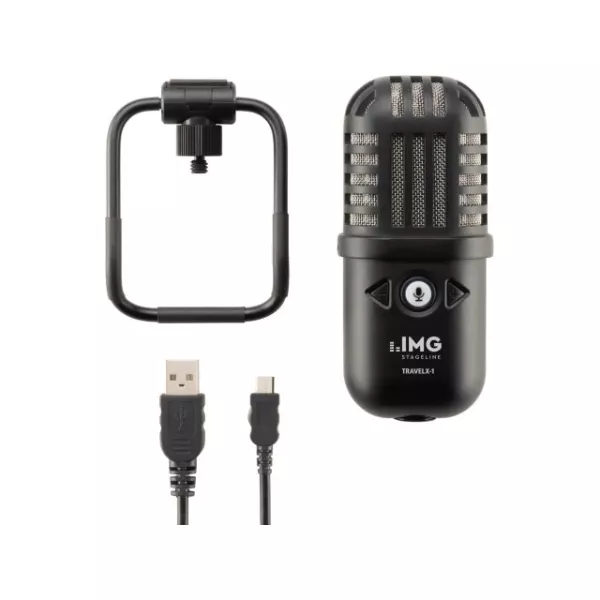 USB malý membránový kondenzátorový mikrofón IMG TRAVELX-1