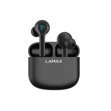 Bezdrôtové Bluetooth 5.0 TWS slúchadlá LAMAX Trims1 black