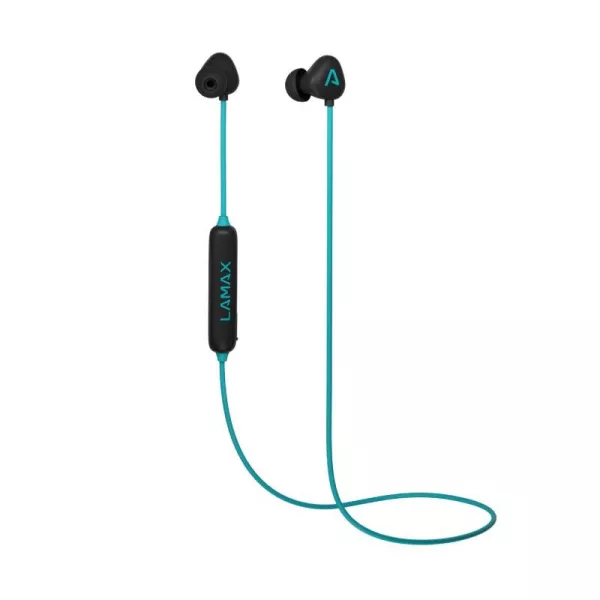 Štupľové slúchadlá s Bluetooth LAMAX Tips1 Turquoise