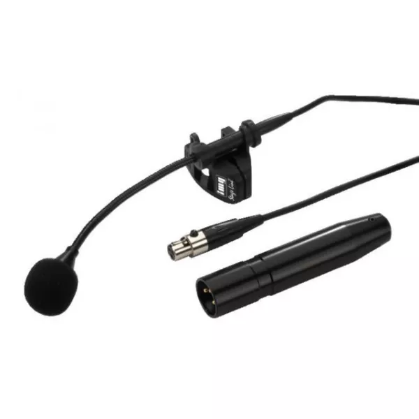 Elektretový mikrofón pre snímanie dychových nástrojov Monacor ECM-310W