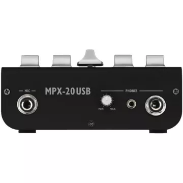 3-kanálový stereo DJ mixpult Monacor MPX-20USB