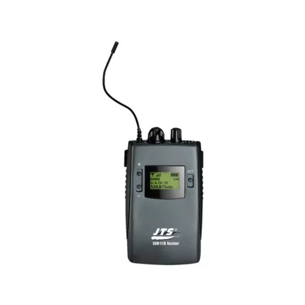 UHF PLL in-ear monitorovací prijímač Monacor SIEM-111/R5