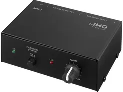 1-kanálový mikrofónny predzosilňovač IMG MPR-1 1-kanálový mikrofónny predzosilňovač IMG MPR-1