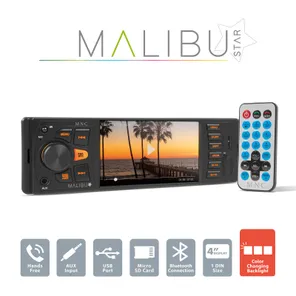 Multimediálny prehrávač MNC 39751 Malibu Star - 1 DIN - 4 x 50 W - BT - MP3 - AUX - SD - USB Multimediálny prehrávač MNC 39751 Malibu Star - 1 DIN - 4 x 50 W - BT - MP3 - AUX - SD - USB